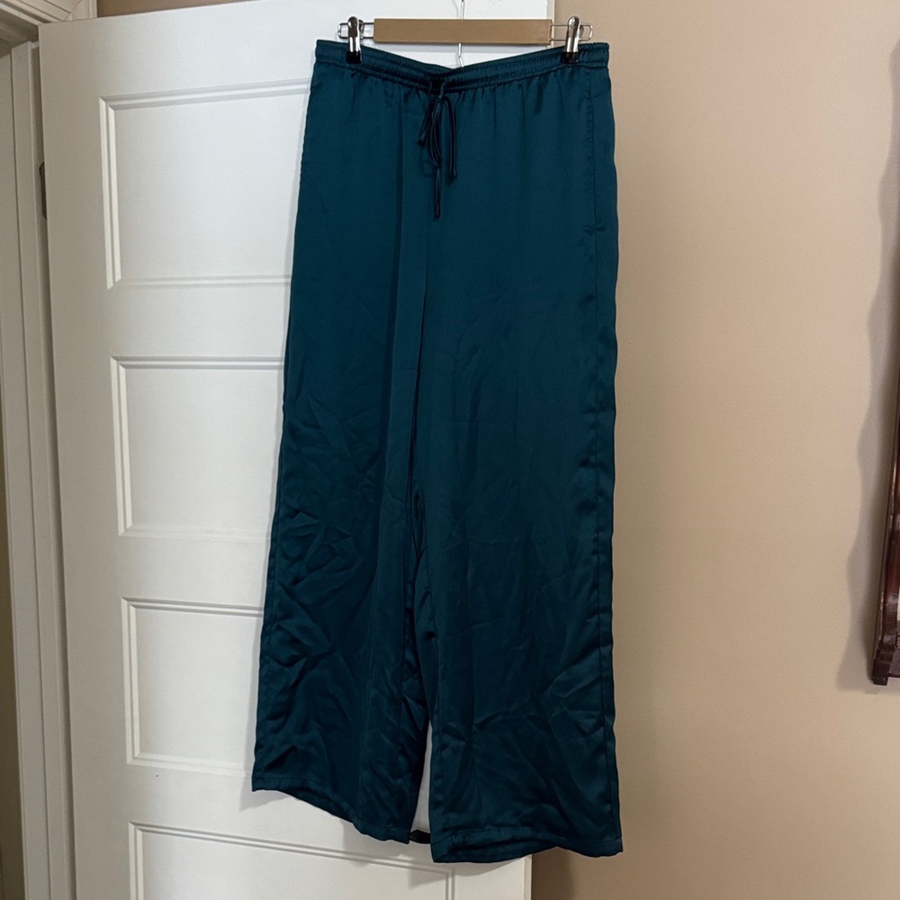 Satin Drawstring Pants
